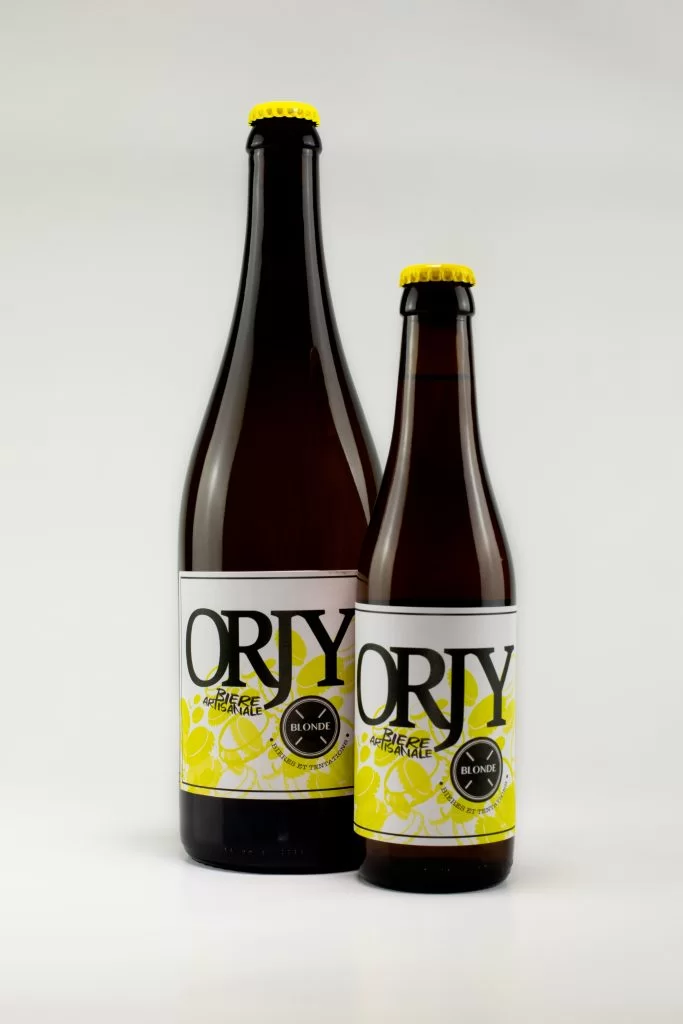 Bière blonde artisanale